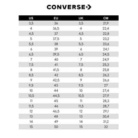 Fjern musikalsk Mægtig converse size chart one star> OFF-73%