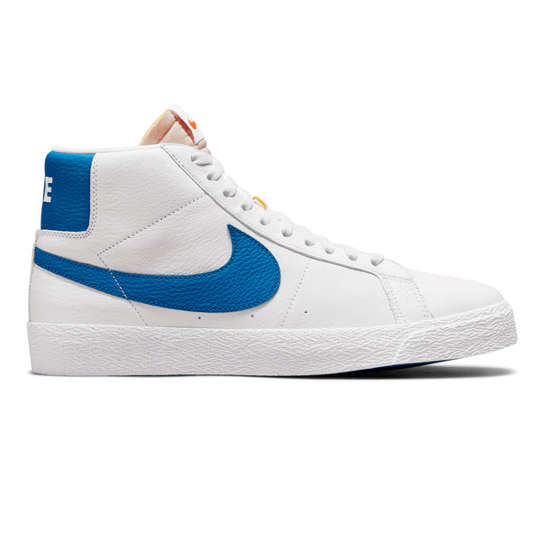 Nike SB Zoom Blazer Mid White/Varsity Royal ISO Welcome Skateshop | Madrid