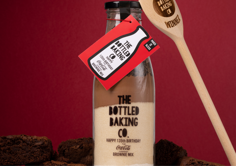 Coca Cola bespoke Bottled Baking Co. mix - the perfect corporate gift