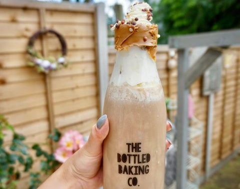 Bottled Baking Co. reusing your bottle to make a protein shake