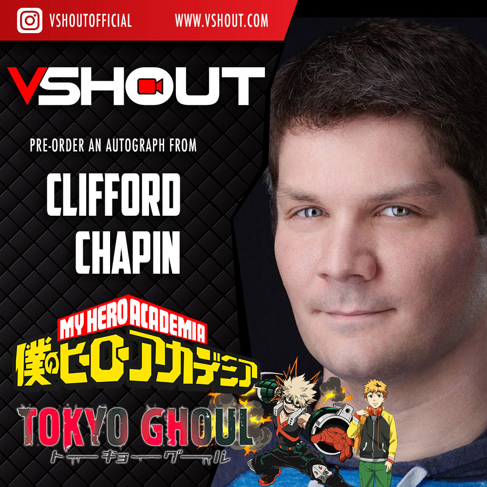 CLOSED Clifford Chapin Official vSHOUT! Autograph PreOrder