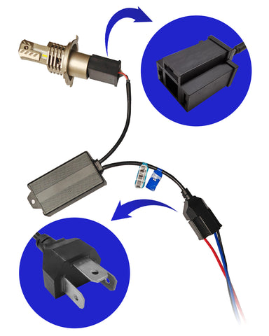 autoone h4 canbus decoder installation