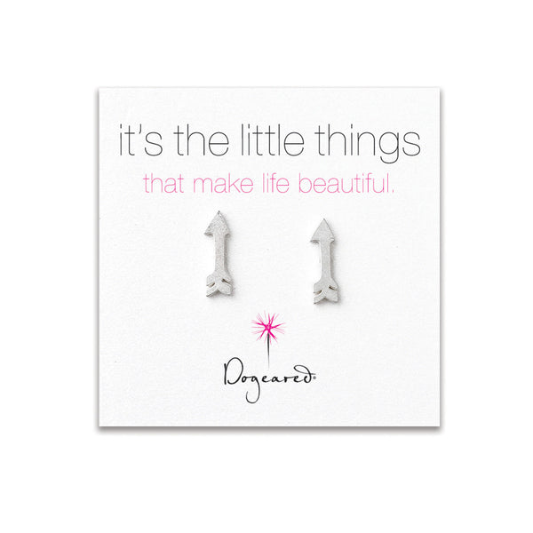 It's the Little Things - Silver Arrow Studs