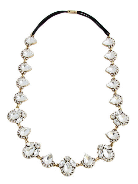 Jasmine Crystal Headpiece/Necklace