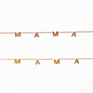 Mama Letters | Necklace - S & K Collective