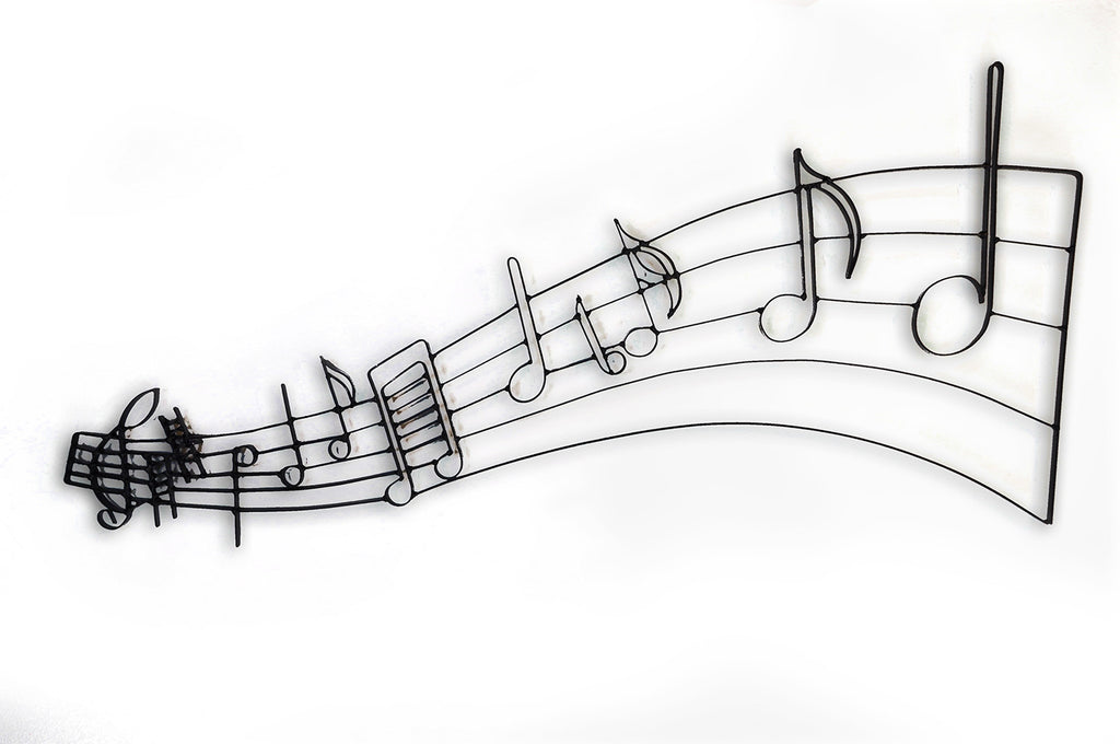 Metal Music Notes Wall Decor And Musical Wall Art All Metal Art Shop 