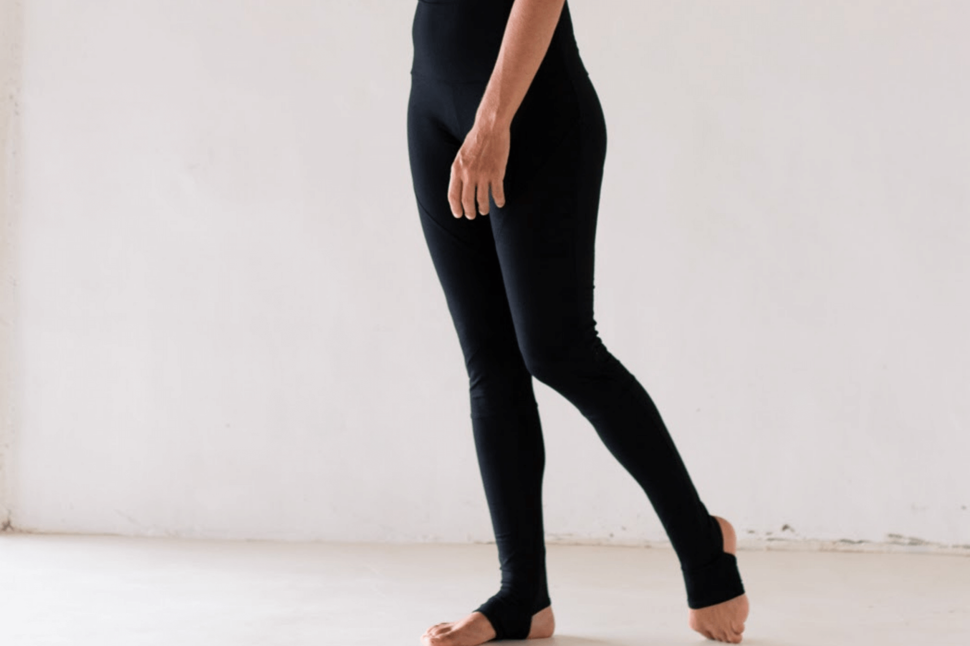 Onzie Pure Vida Yoga Pants In Black ($79) ❤ liked on Polyvore