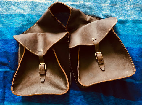 Custom made saddle bags