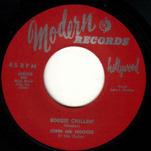 JOHN LEE HOOKER - Boogie Chillen // Sally Mae - 7inch