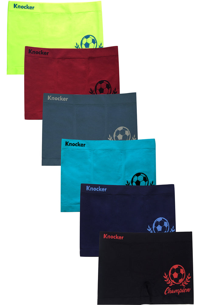 KNOCKER BOY'S SEAMLESS BOXER BRIEFS (BPS019) – Uni Hosiery Co Inc.