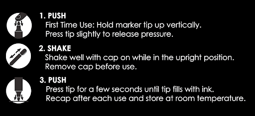 priming chalk instructions diagram