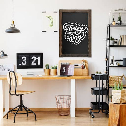 chalkboards are great for home offices