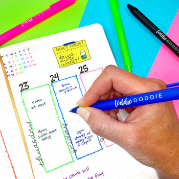 modern writers gel pens - mod mama