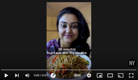 15 minutes stir fry noodles recipe video