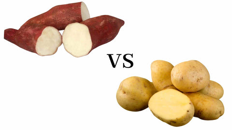 Sweet potatoes vs regular potatoes