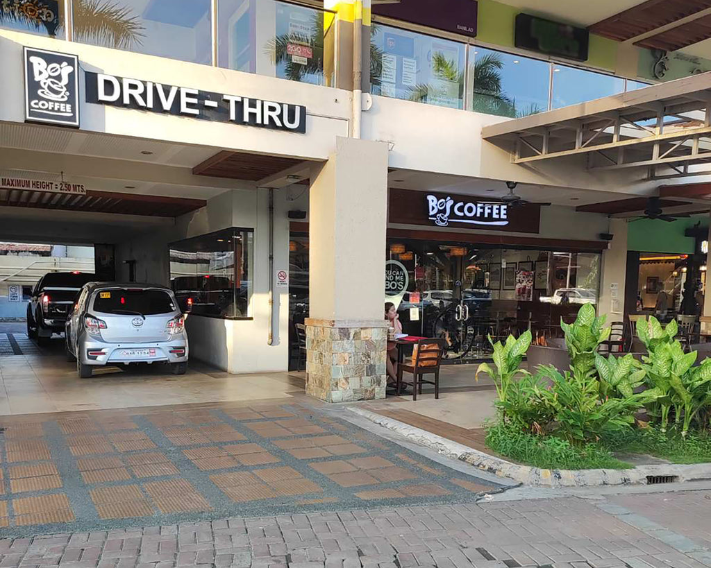 Bo's Coffee Store on Banilad Town Center with drive thru