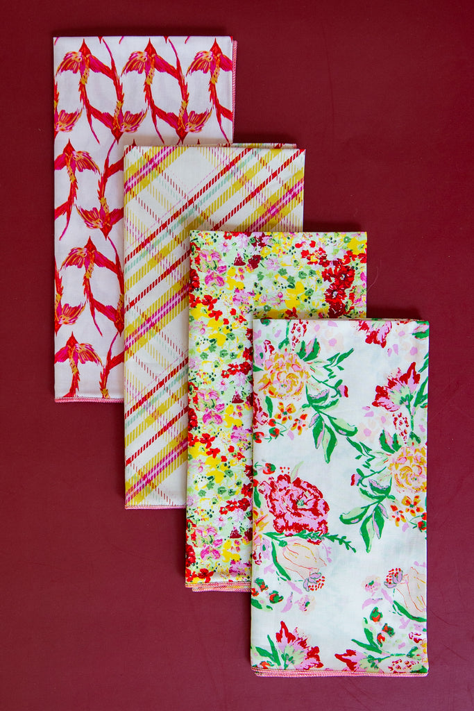 Sabra Fabric Napkin Set - Bari J. Designs