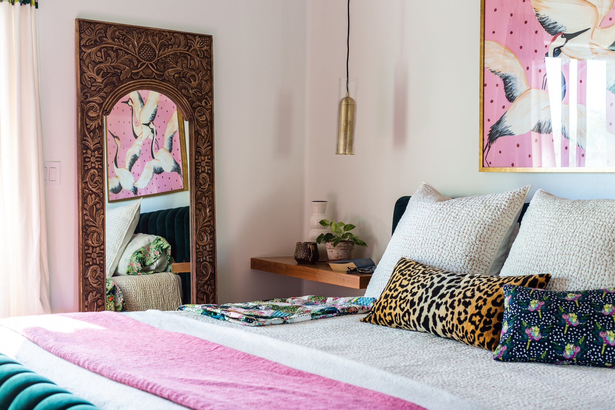 Bari J.'s Modern Maximalist Master Bedroom Makeover