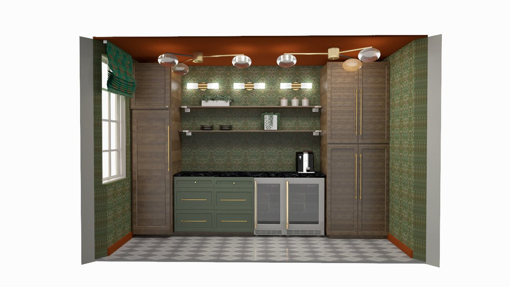 butler's pantry rendering