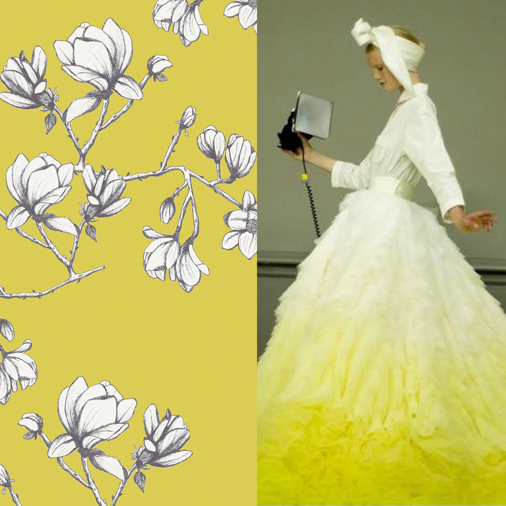 Fabric to Fashion de Bari J. - Wild Bloom Fabrics y Valentino