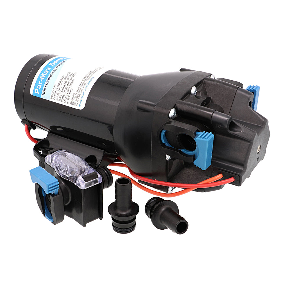 Jabsco Q402J-115S-3A ParMax HD4-24V 4GPM 40PSI 高耐久 淡水配送