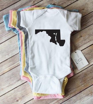 Baby Onesie MD Pride