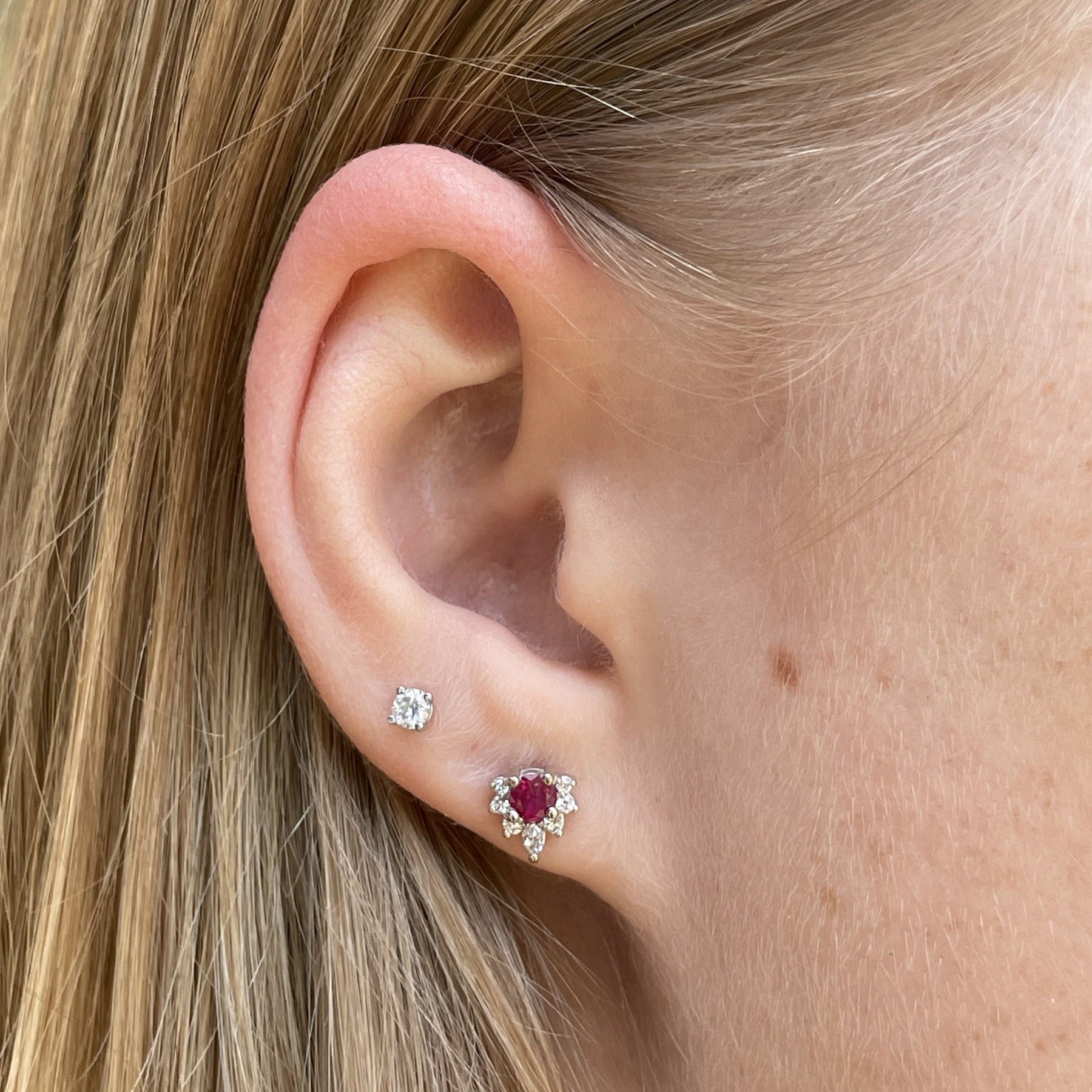 Tillie - Lab Grown Diamond Stud Earrings