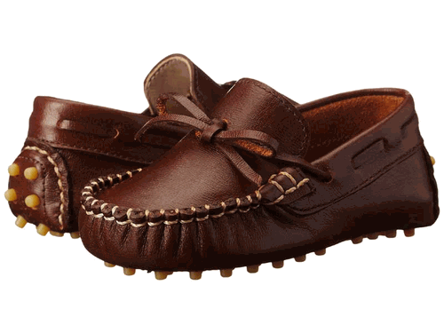 boys leather moccasins