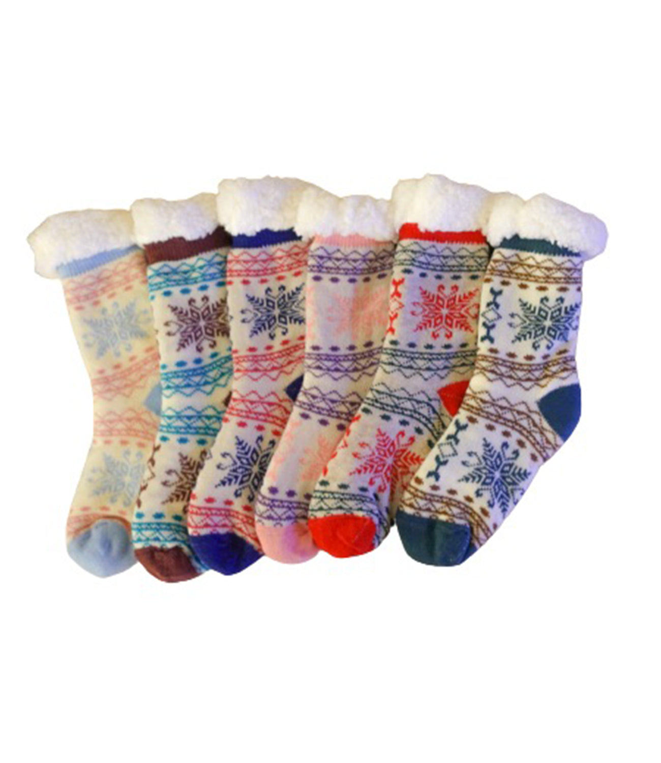 Furry Christmas House Shoe Socks - MountMariah product image