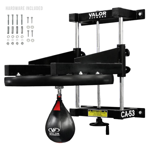 Speed bag platform for speed bag boxing