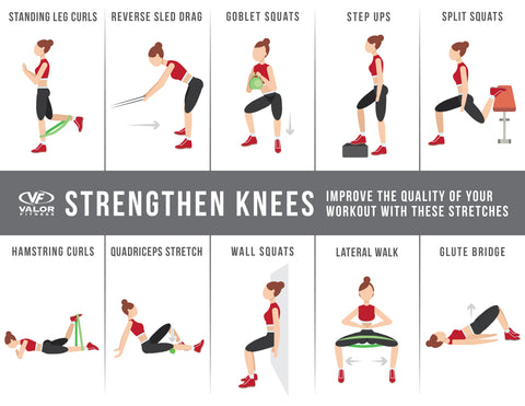 Daily exercise for strong knees