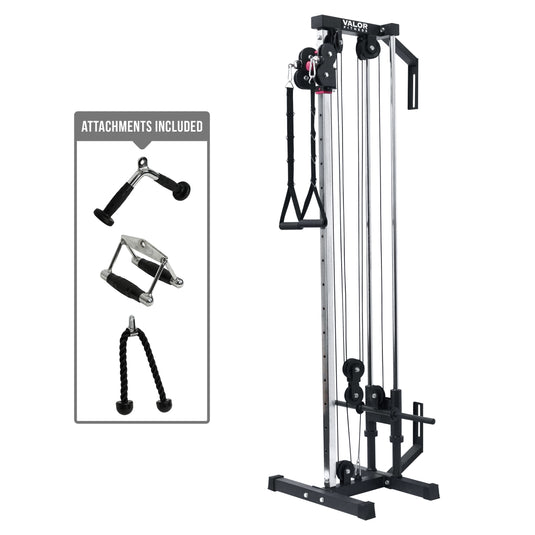 Safe and Versatile Cable Machine Attachment: LAT Pulldown Bar with PVC Wrap