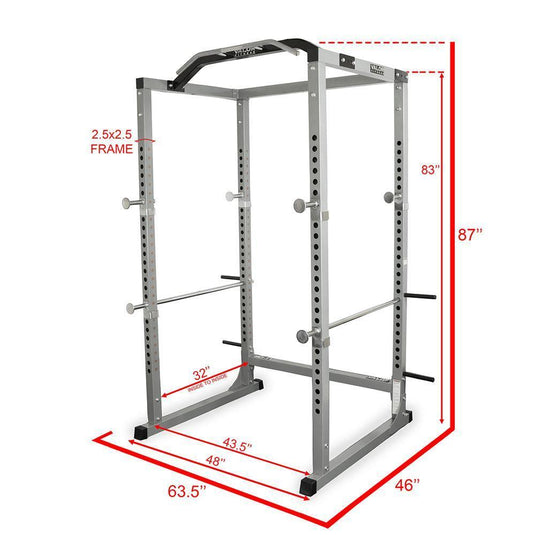 Heavy Duty 3x3 Fitness Rack