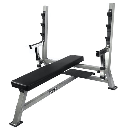 Adjustable Bench Press w/ Converging Arms-Valor Fitness Outlet