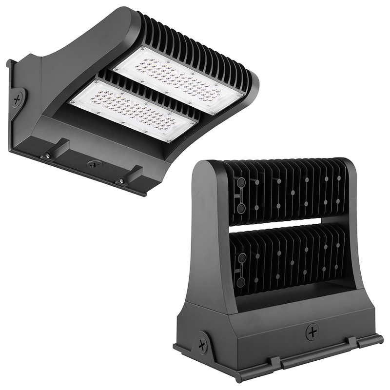 80W LED Wall Pack Light - 10875 Lumens - Rotatable - IP65 Rated - (UL+DLC)
