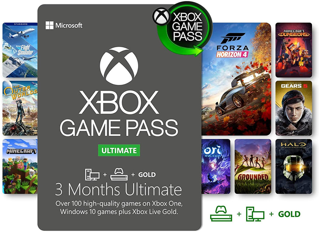 xbox game pass ultimate 3 month membership