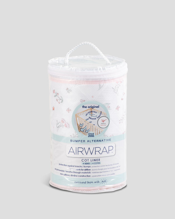 Airwrap Mesh Cot Liner 4 Sides - White – Little Linen Created