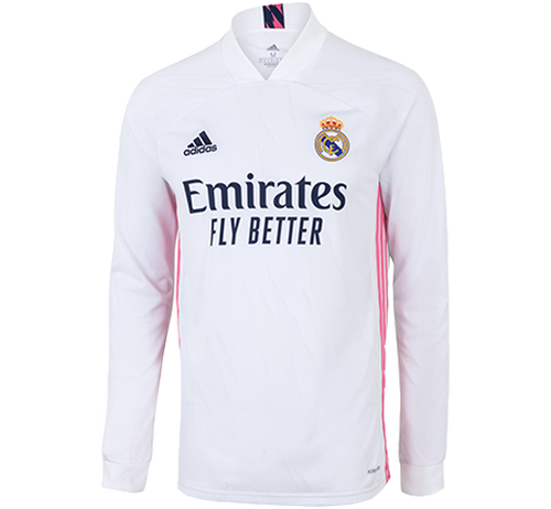 Grijpen Regeneratief Verniel Mens Real Madrid Home Shirt 20/21 Long Sleeve - Real Madrid CF | US Store