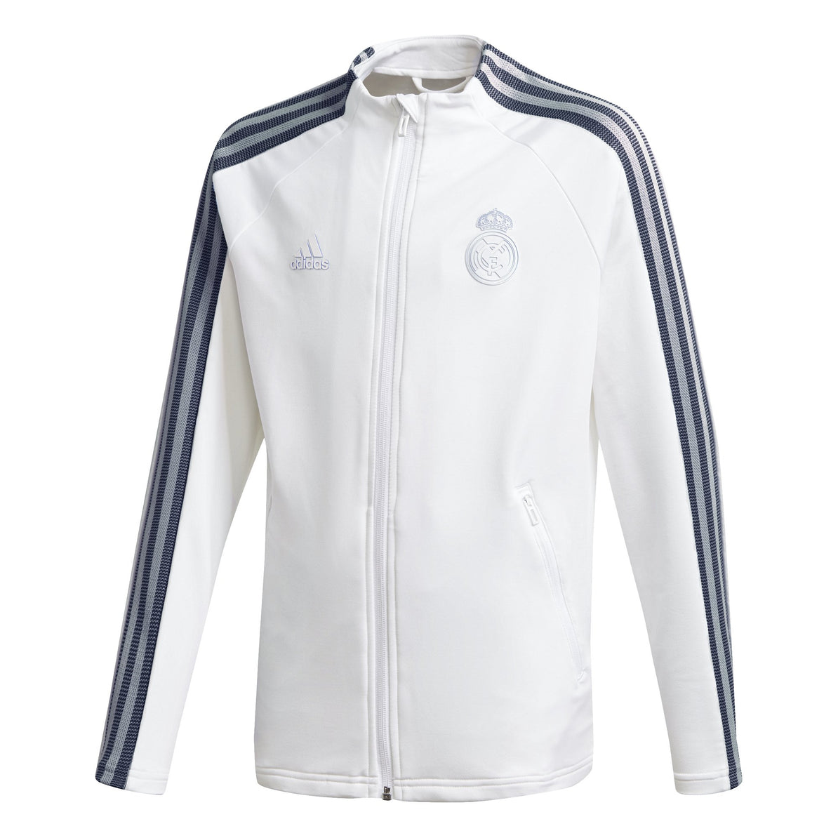 Real Madrid Youth Anthem Jacket - White 