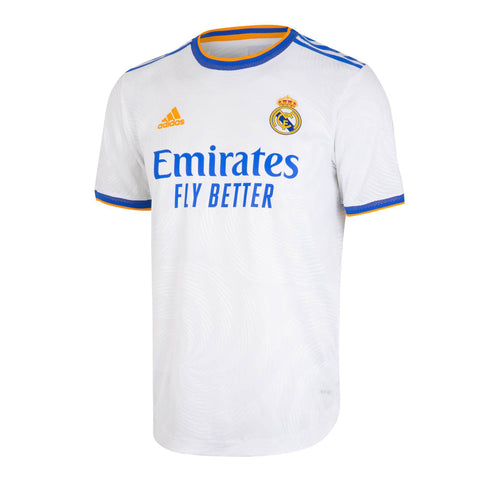 Schurk Heel veel goeds Meyella Real Madrid Mens Home Authentic Shirt 21/22 White - Real Madrid CF | US  Store