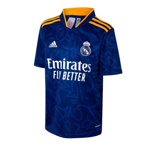 Uluru niemand maak je geïrriteerd Real Madrid Youth Away Shirt 21/22 Blue - Real Madrid CF | US Store