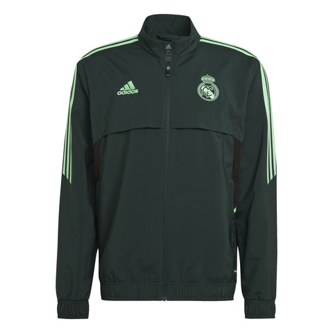 Real Madrid Mens UCL Training Tracksuit Jacket 22/23 Green - Real CF | Store