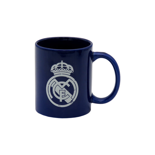Real Madrid Ceramic Mug Crest Black - Real Madrid CF