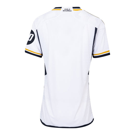 Camiseta Authentic Manga Larga Hombre Primera Equipación Blanca 23/24 - Real  Madrid CF