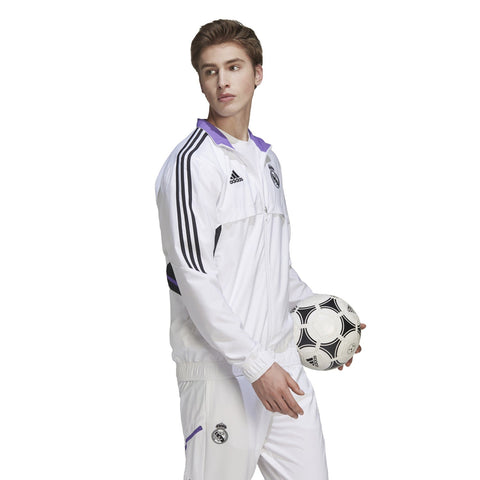 gek Sentimenteel Aan boord Real Madrid Mens Training Tracksuit Jacket 22/23 White - Real Madrid CF |  US Store