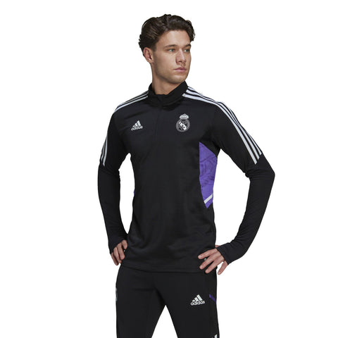 Vader Intiem overhemd Real Madrid Mens Training Top 22/23 Black - Real Madrid CF | US Store