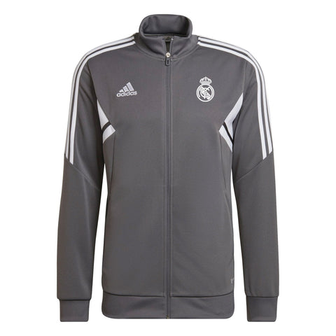 Real Madrid Mens adidas Training TTW Track Top Grey - Real Madrid | US Store