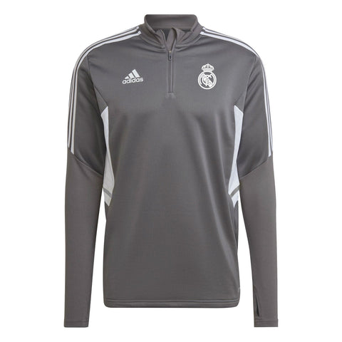 Binnen Uitleg Wetland Real Madrid Mens adidas Training TTW Top Grey - Real Madrid CF | US Store
