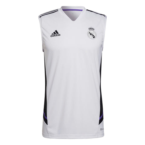 Hymne studio inval Real Madrid Mens Training Sleeveless Shirt 22/23 White - Real Madrid CF |  US Store