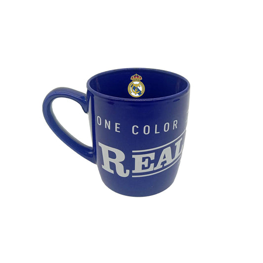 Real Madrid Tasse à café en céramique 350ml Blanc Bleu - Real Madrid CF